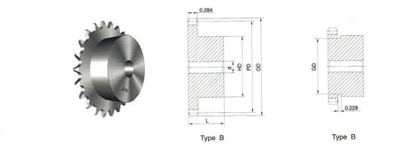 #40 B Hub 10 Teeth