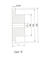 #41 B Hub Sprocket 28 Teeth 41B28H