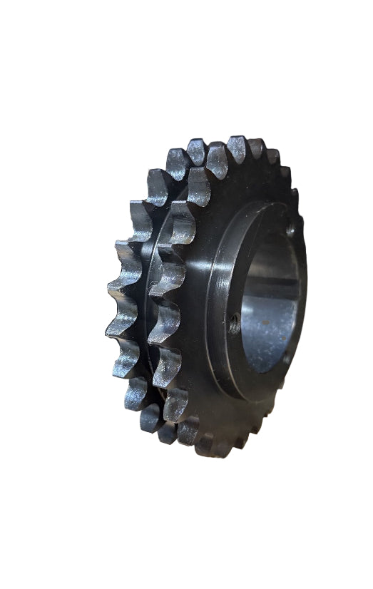 #60 Pitch, Double Q1 Bushing Split Taper Sprocket, 26 Teeth