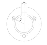 Split-Taper Bushed HS1 Hub