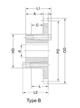 #60 SF Bushing QD, 42 Teeth 60SF42